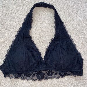 Gilly Hicks Black Halter Bralette